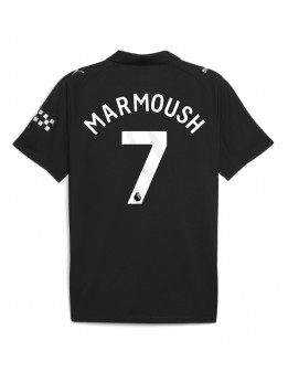 Manchester City Omar Marmoush #7 Auswärtstrikot 2025-26 Kurzarm